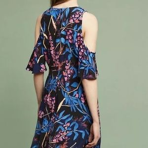 MAEVE (Sz 14) ELIA Cold Shoulder Floral Dress Navy